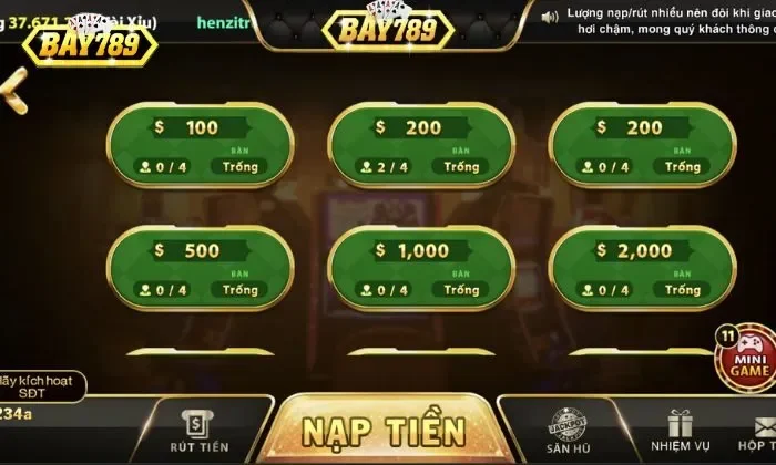 Cách chơi cụ thể của Poker Bay789 dành cho người mới